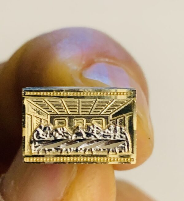 10K Last Supper Earrings - Image 3