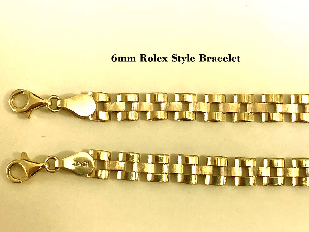 10K Rolex style bracelet 8 BlinCo. Inc