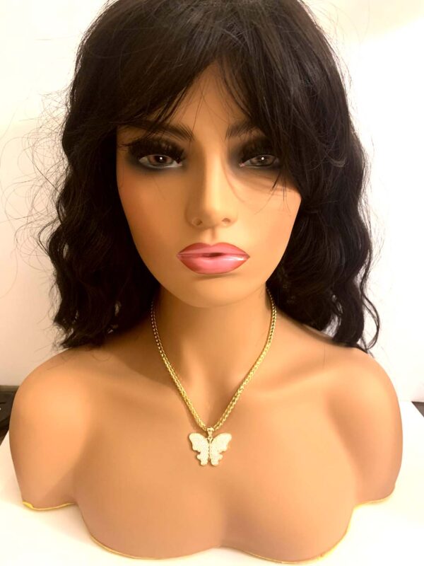 Butterfly penant  with 4mm Palm tree chain  10K Gold - Image 3