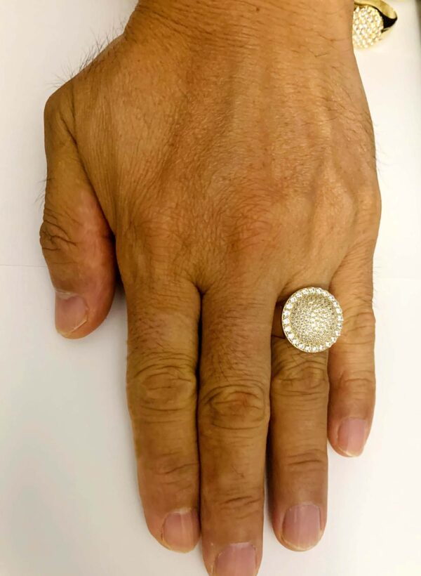 10K Men's Ring Bubble ring - Image 5