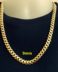 10K Miami Cuban Style Chain, approximately 9mm, 24"