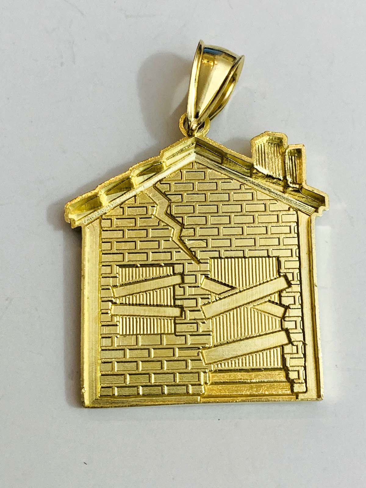 Trap House 10K Gold Pendant