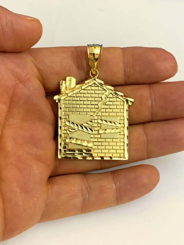 Trap House 10K Gold Pendant - Image 5